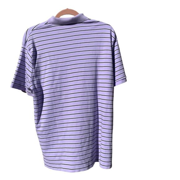 Ralph Lauren Striped Mauve Polo shirt - Picture 2 of 5